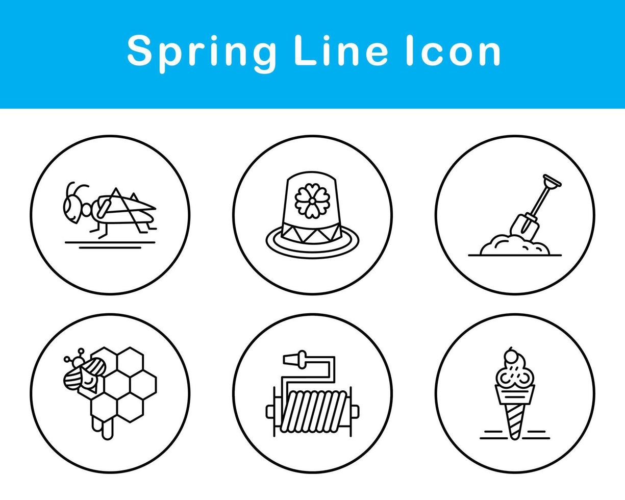 Spring Vector Icon Set