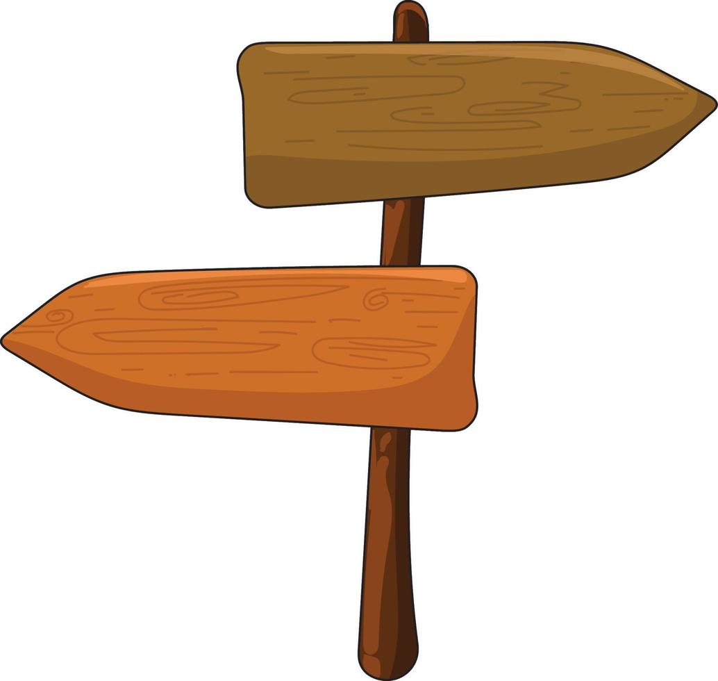 Printentry exit wooden sign. good to print on sticker for place information sign vector