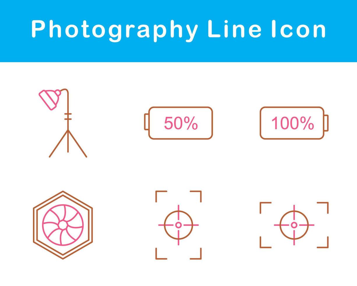 Photography Vector Icon Set