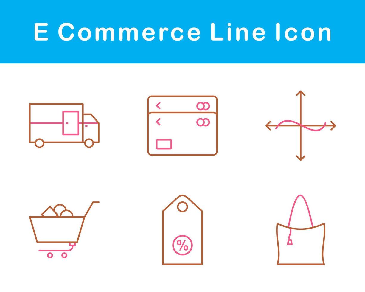 E Commerce Vector Icon Set