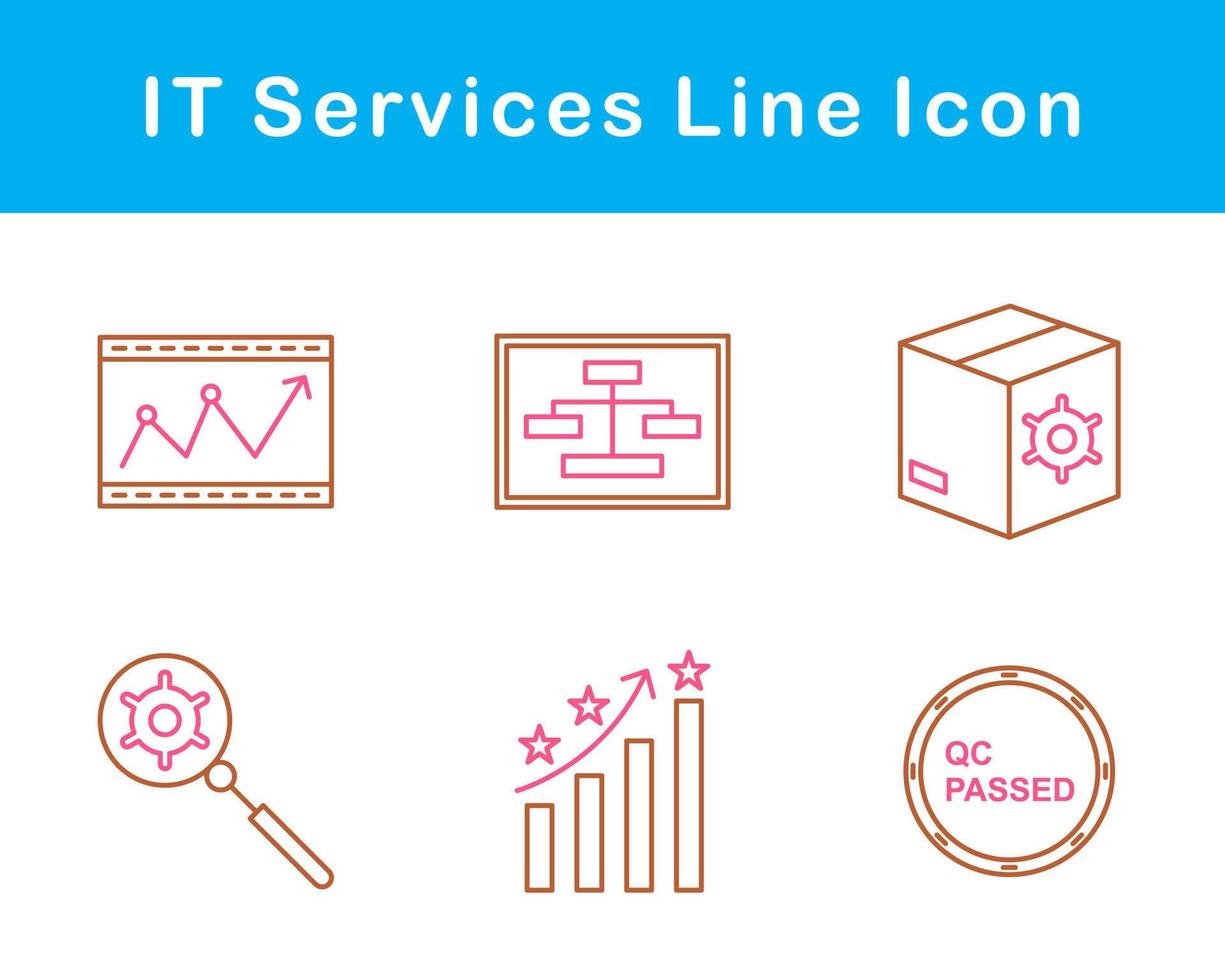 IT Services Vector Icon Set