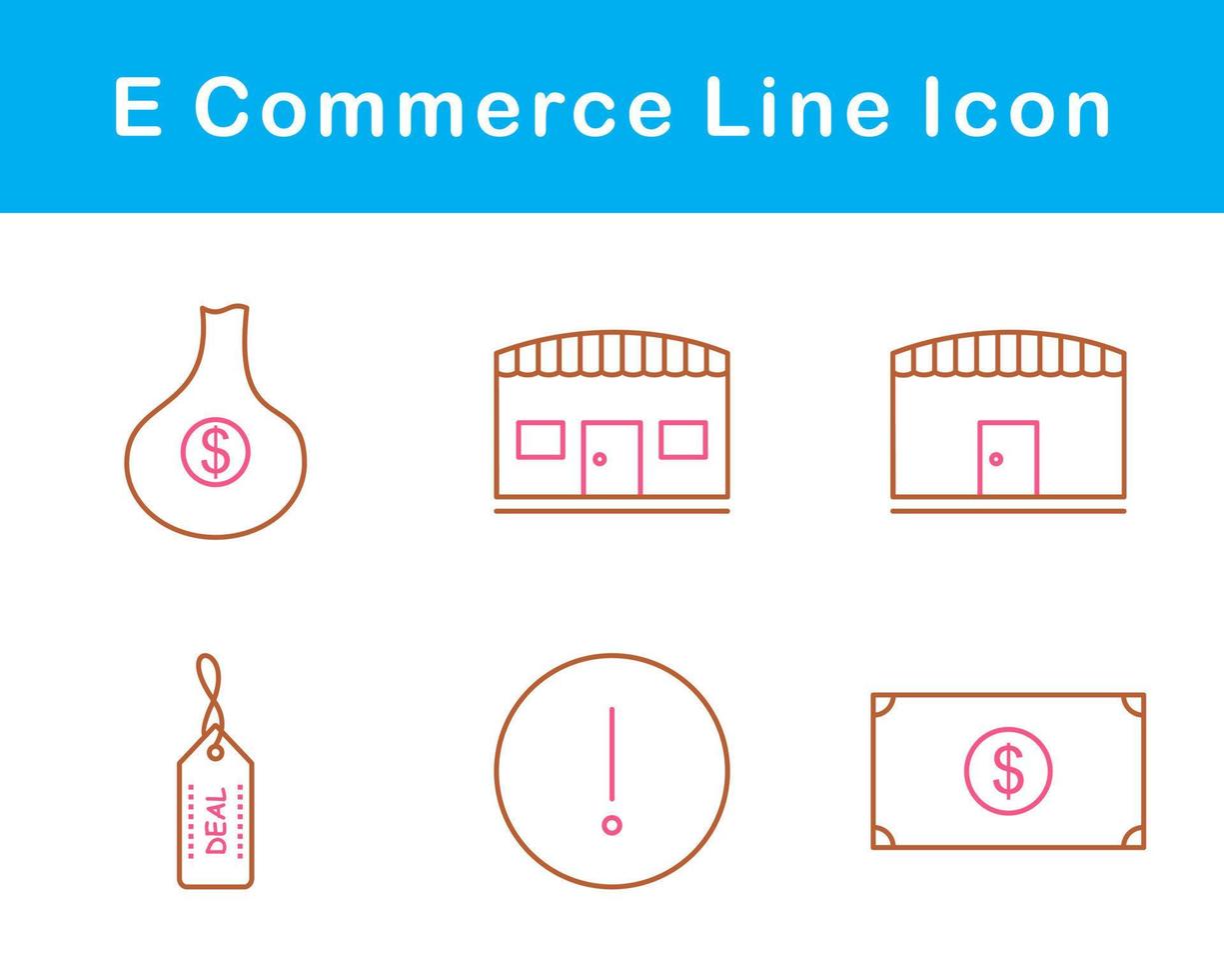 E Commerce Vector Icon Set