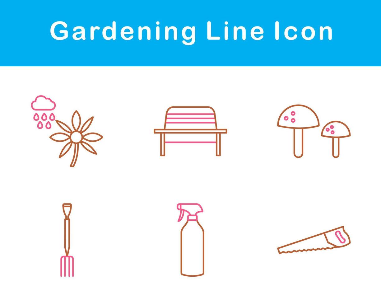 Gardening Vector Icon Set