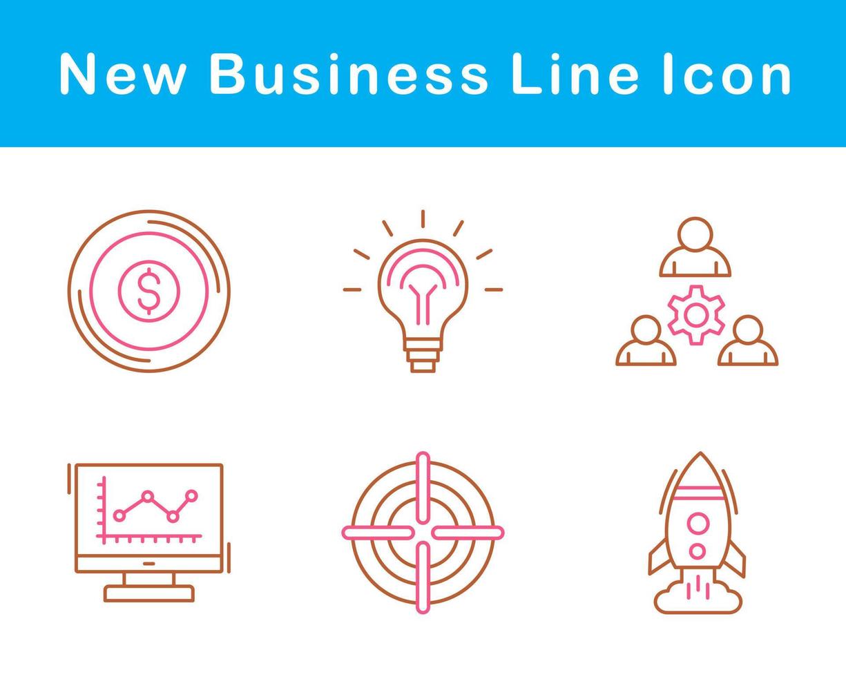 New Business Vector Icon Set