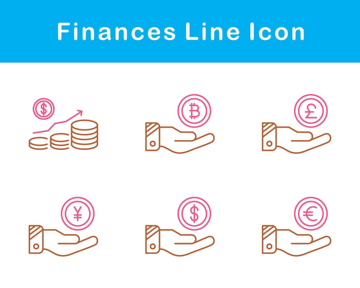 Finances Vector Icon Set