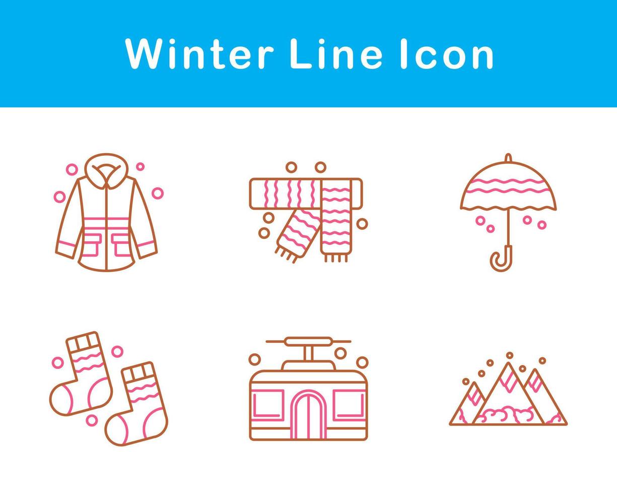 Winter Vector Icon Set