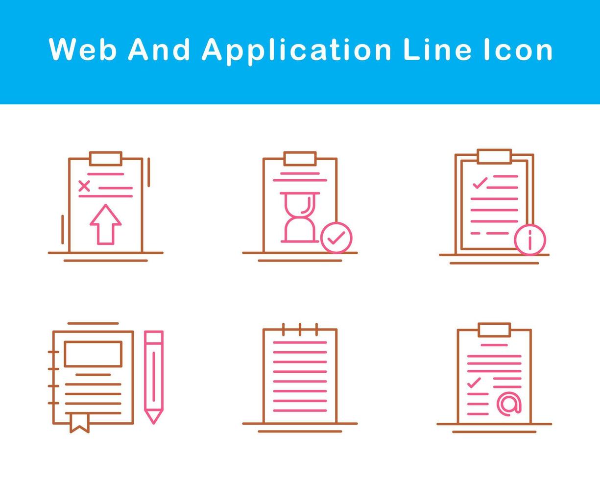 Web And Application Vector Icon Set