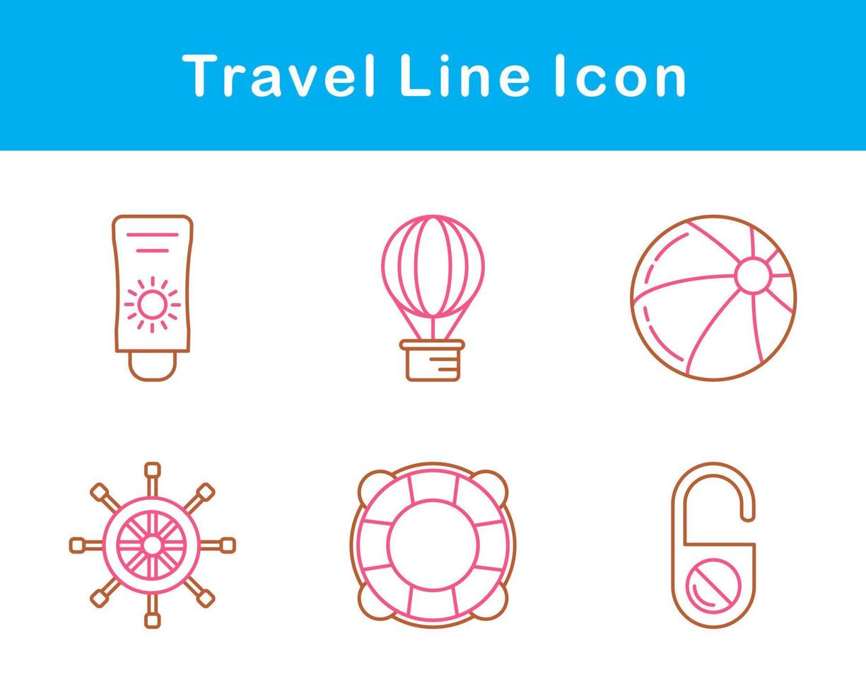 Travel Vector Icon Set