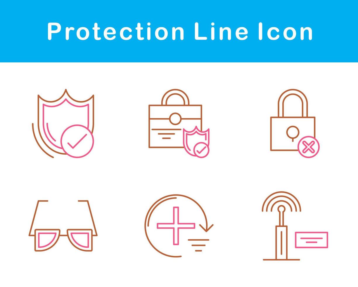 Protection Vector Icon Set