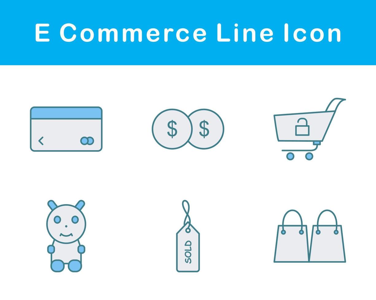 E Commerce Vector Icon Set