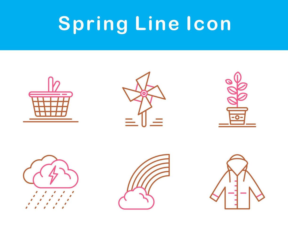 Spring Vector Icon Set