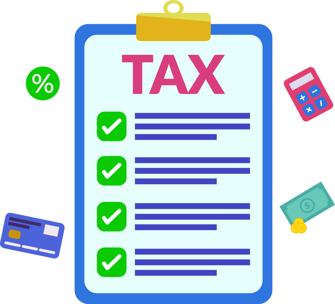tax form icon. fill tax form icon png