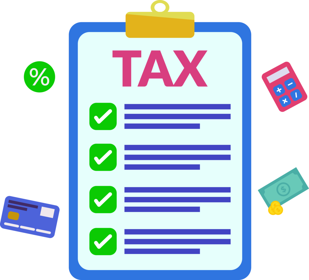 tax form icon. fill tax form icon 21459716 PNG