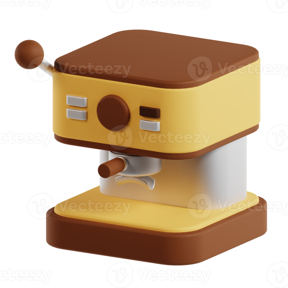 Coffee Machine 3D png