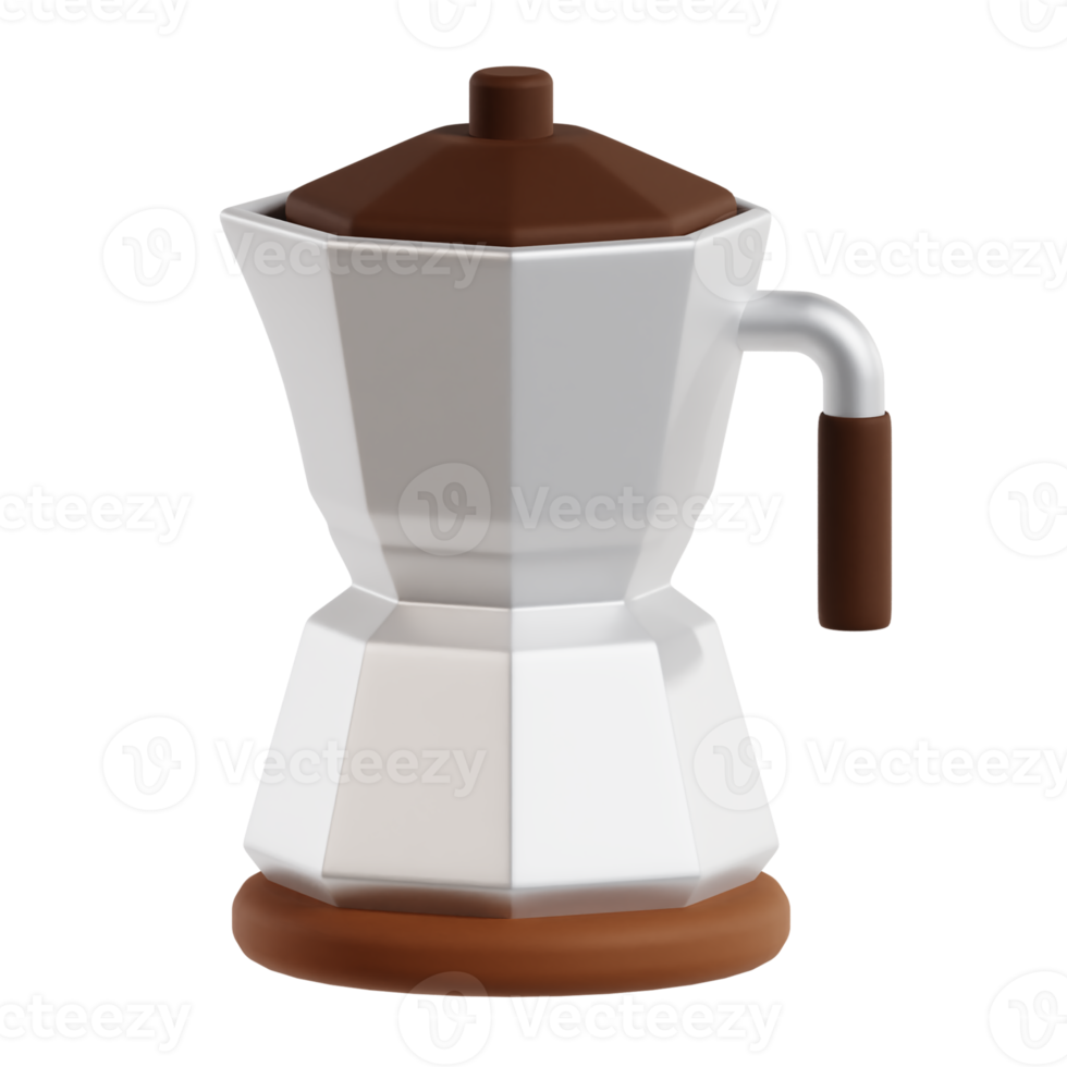 café broyeur 3d png