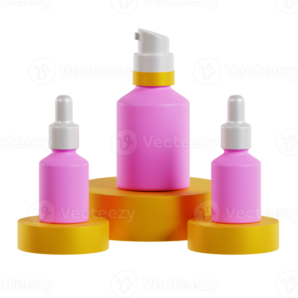 3D Skincare Serum png