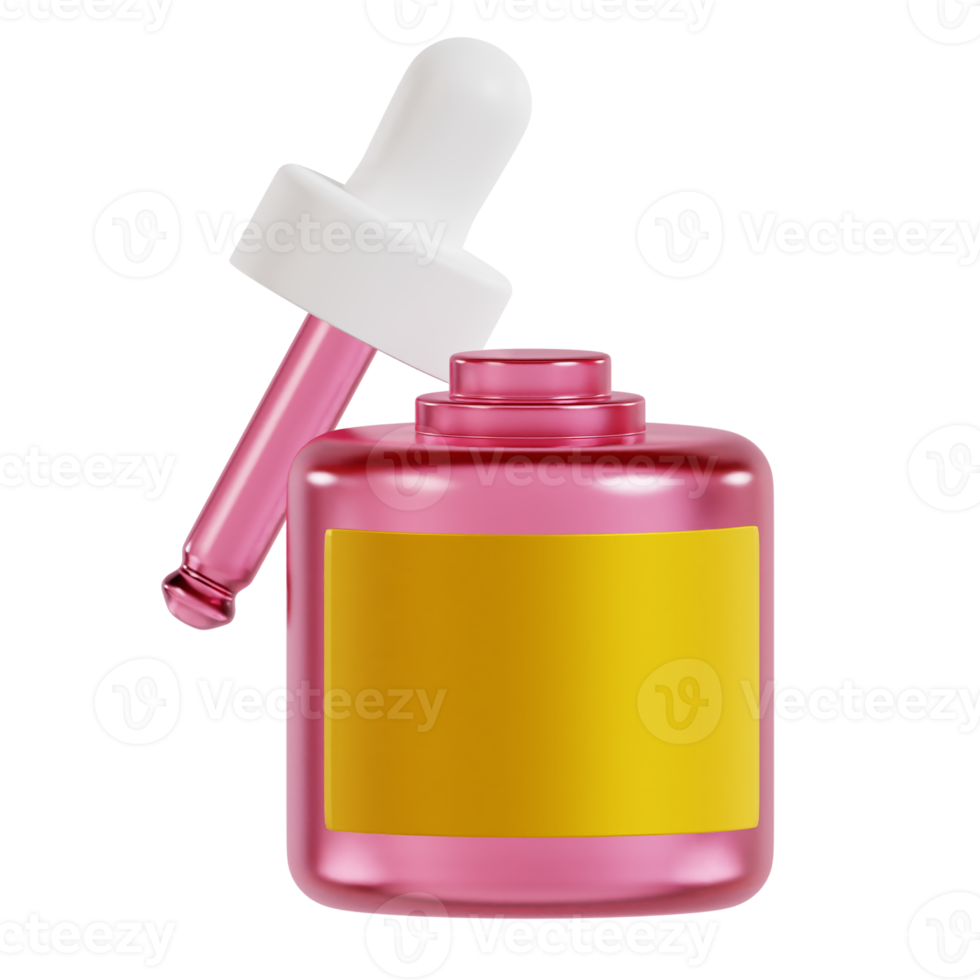 3D Skincare Serum png