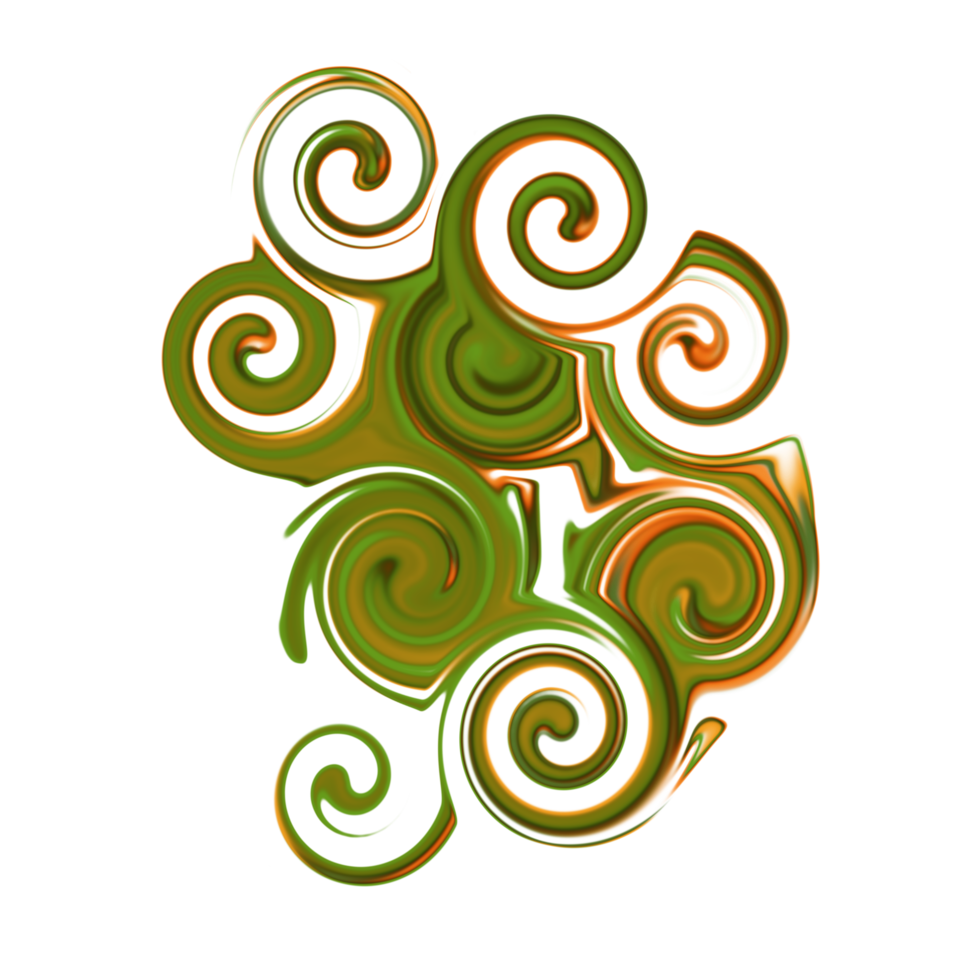 abstract floral design png