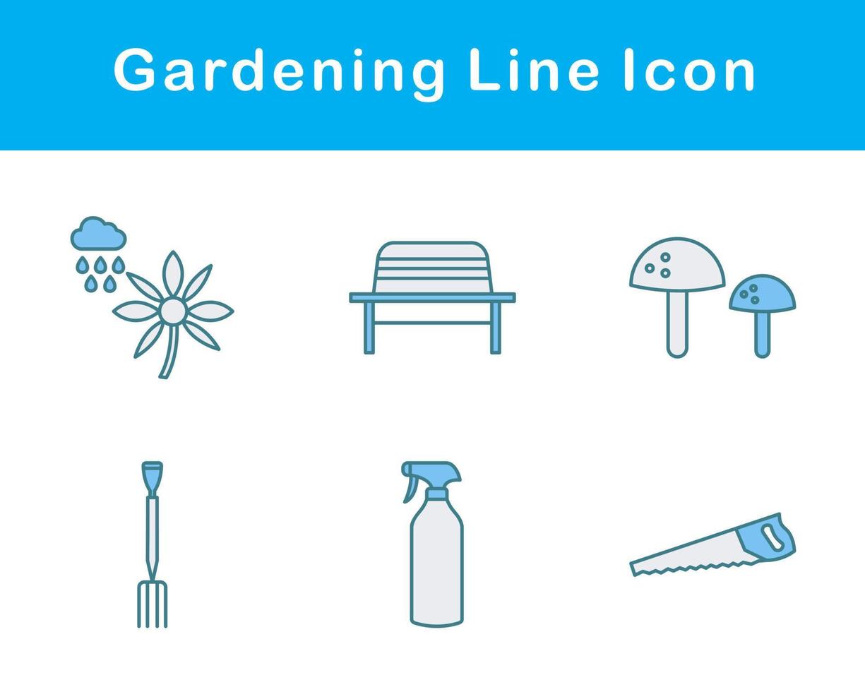 Gardening Vector Icon Set