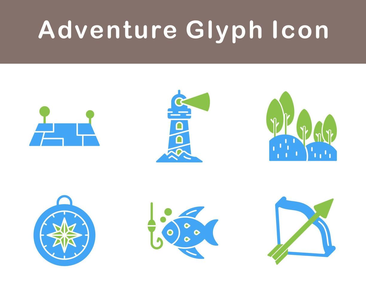 Adventure Vector Icon Set