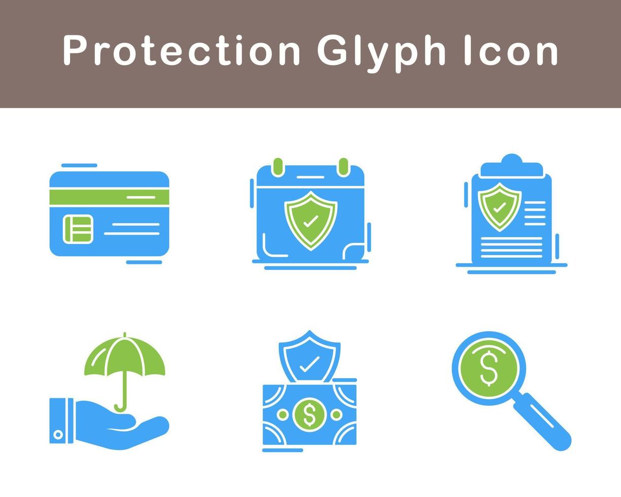 Protection Vector Icon Set