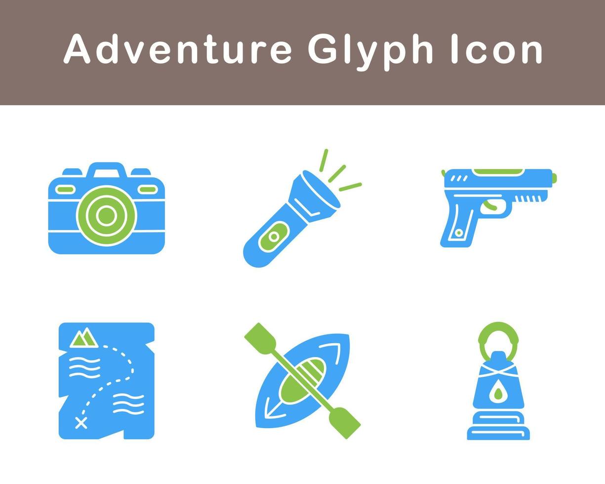 Adventure Vector Icon Set