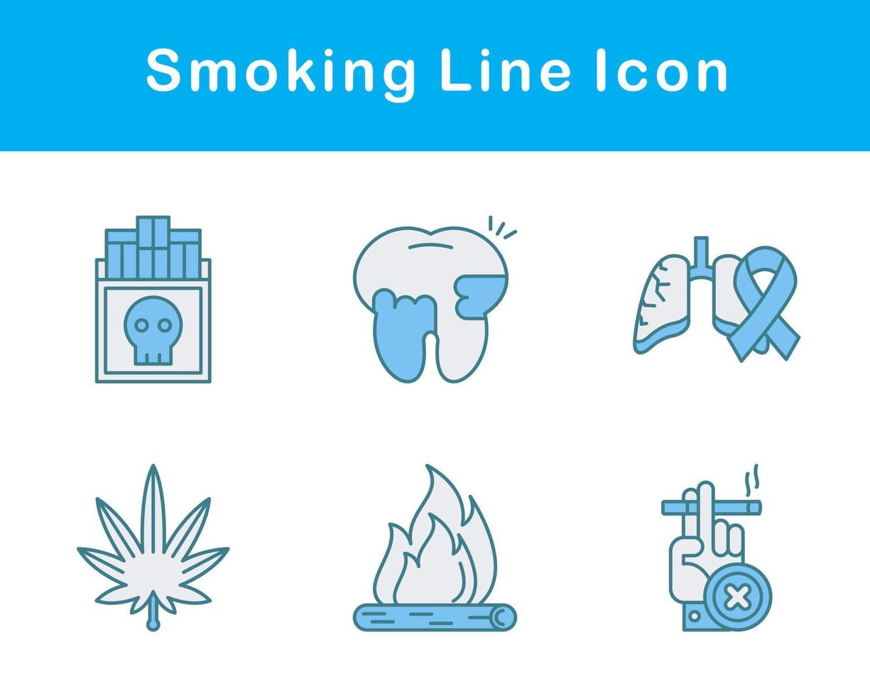 Smoking Vector Icon Set