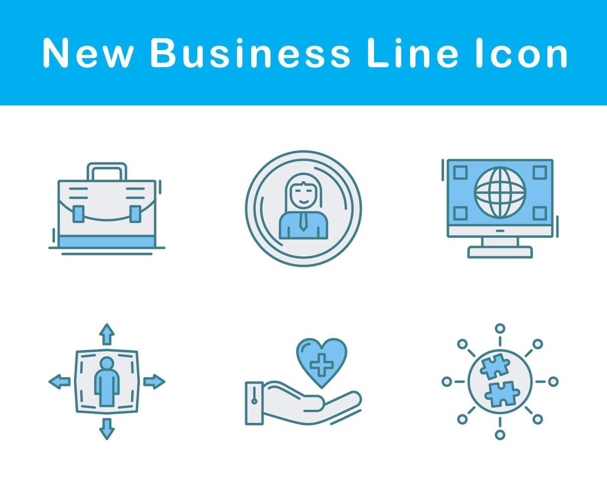 New Business Vector Icon Set