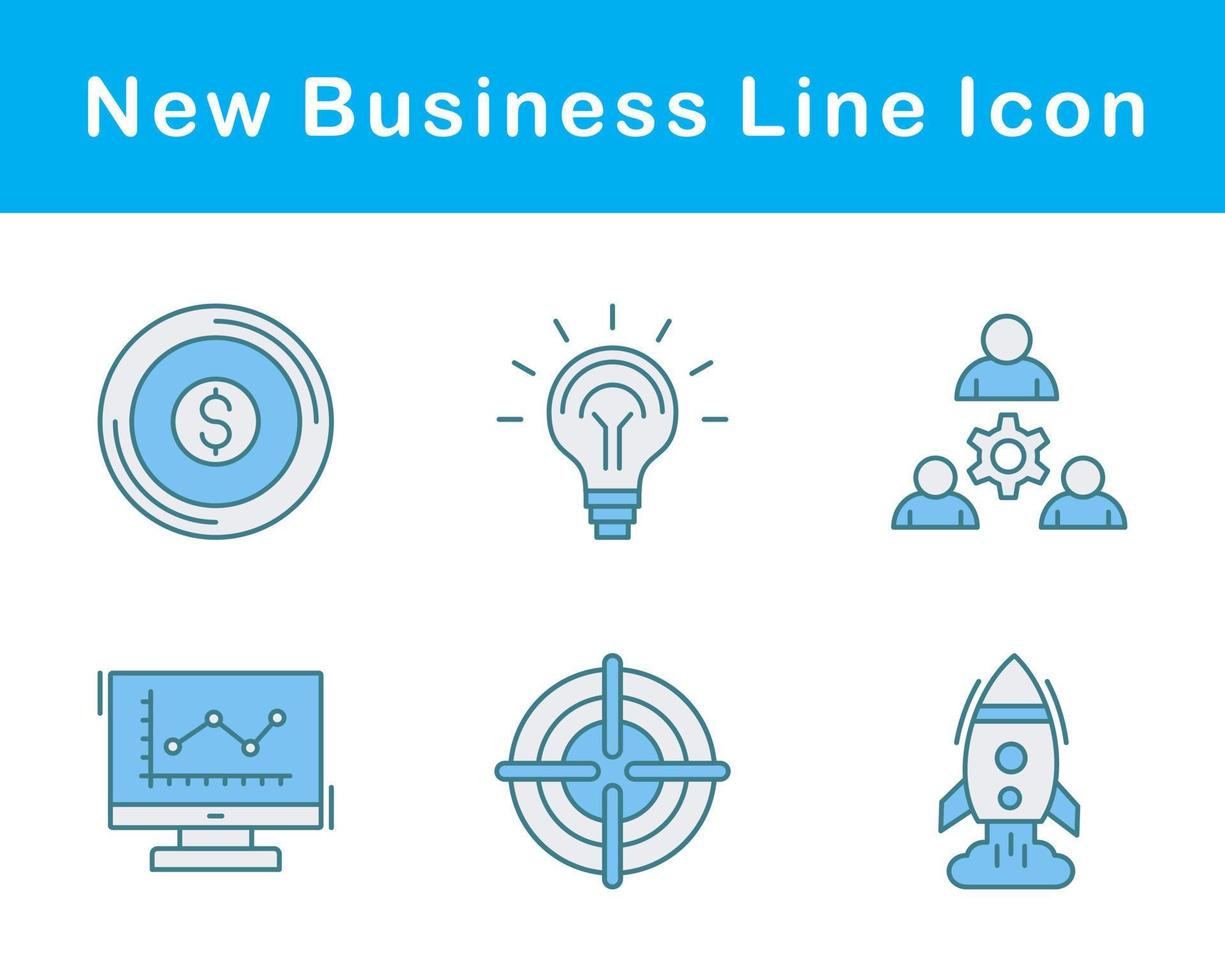 New Business Vector Icon Set