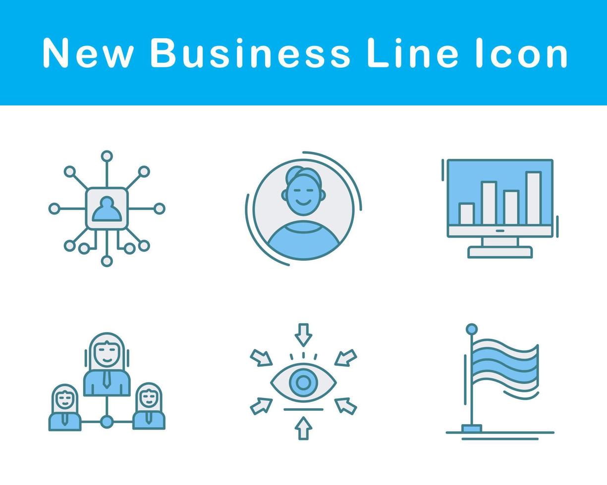 New Business Vector Icon Set