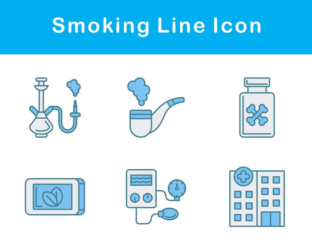 Smoking Vector Icon Set