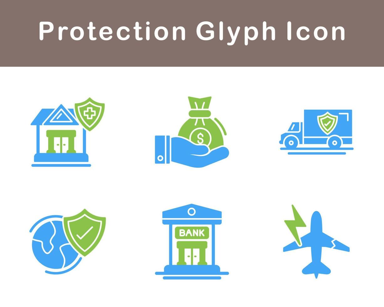 Protection Vector Icon Set