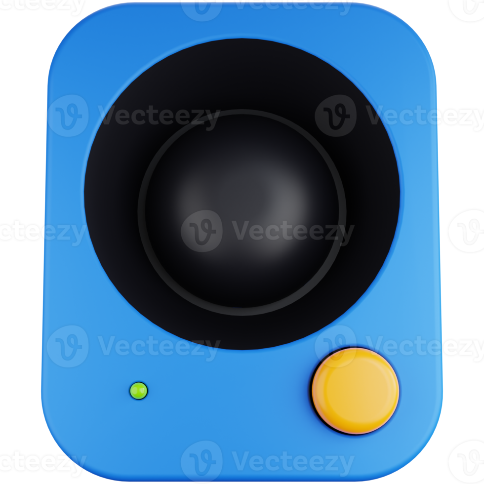 3D Icon Illustration Modern Loudspeaker png