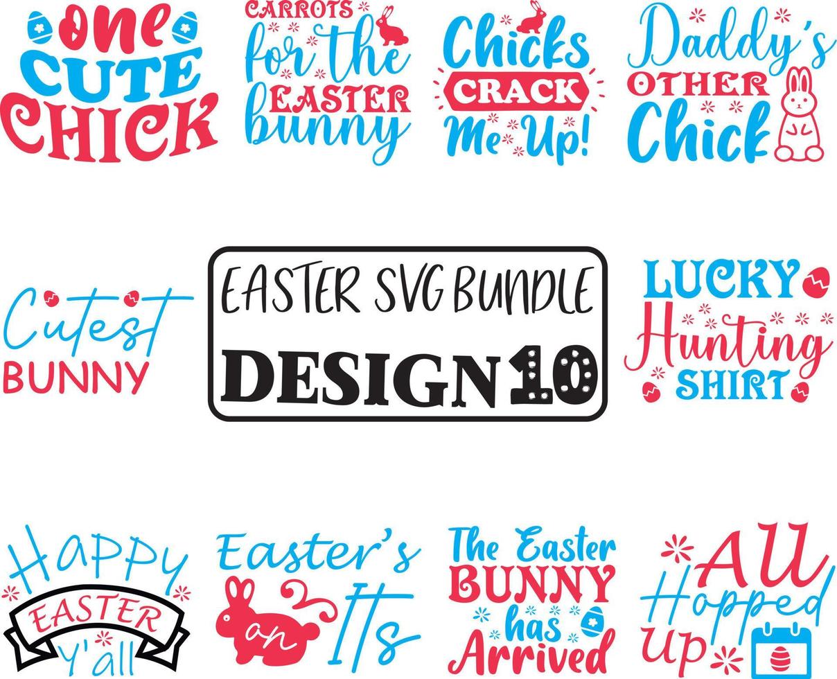 Easter SVG Bundle vector