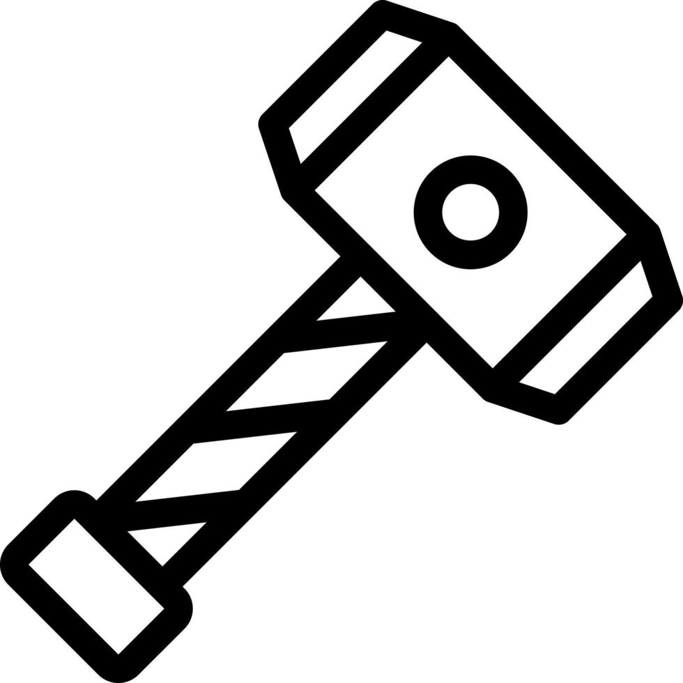 hammer vector illustration on a background.Premium quality symbols.vector icons for concept and graphic design.