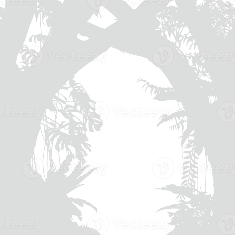 arbre dans le forêt ou jungle silhouette pour art illustration, arrière-plan, ou graphique conception élément. format png