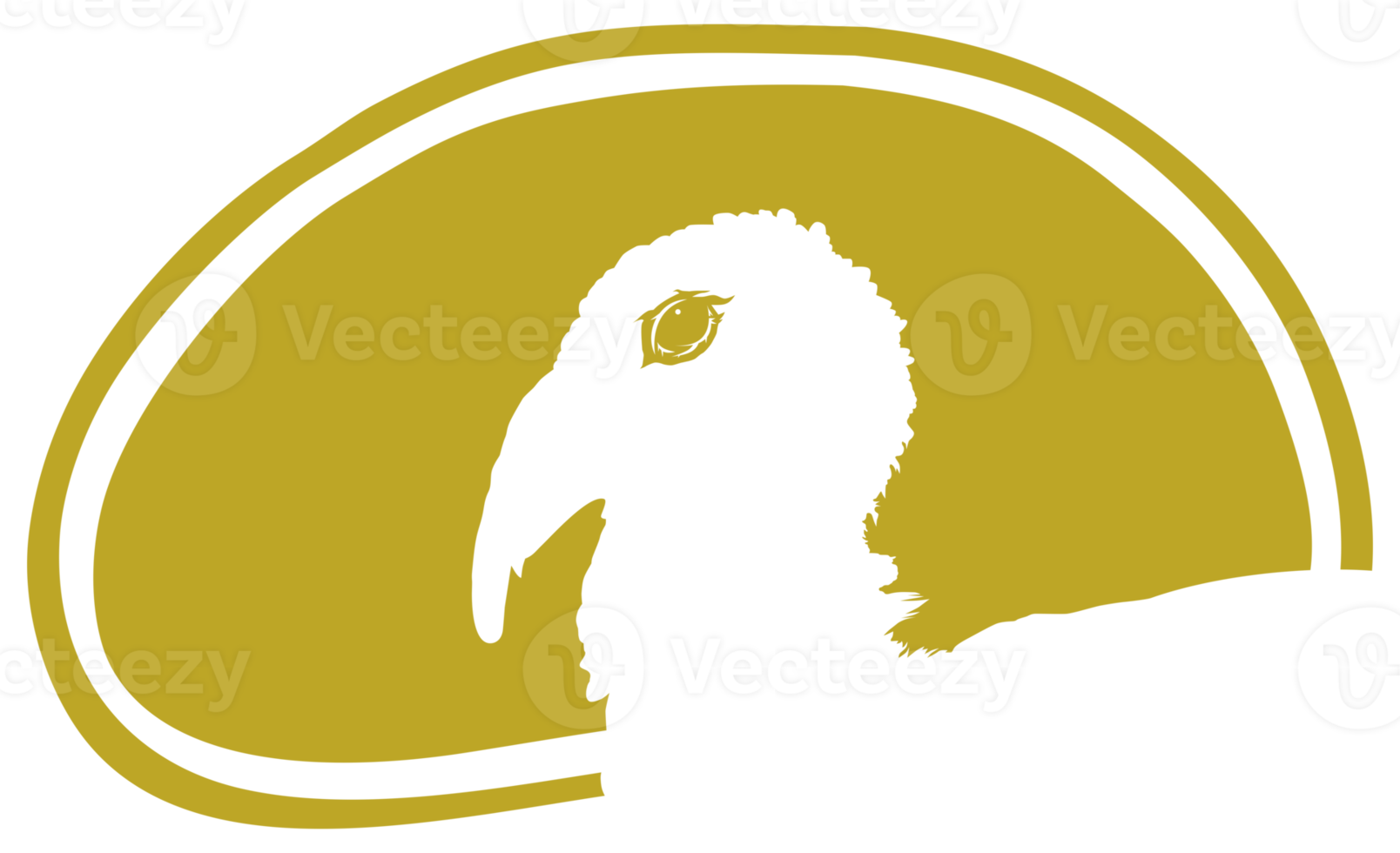 Turkey Head Silhouette in the Meat Shape for Logo,Label, Mark, Tag, Pictogram or Graphic Design Element. The Turkey is a large bird in the genus Meleagris. Format PNG