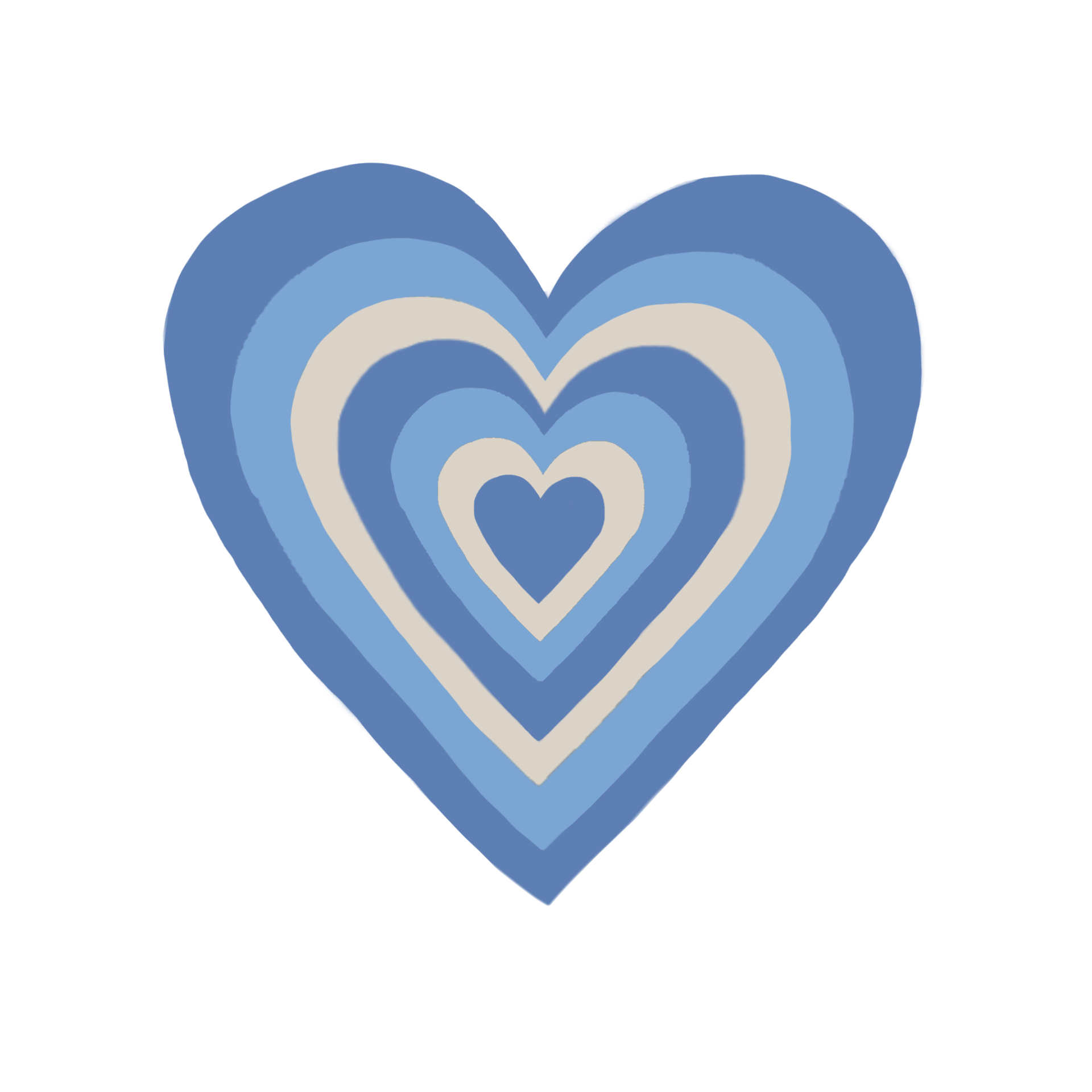 Blue love loop cute line grey stripe sticker emoji icon 21461585 PNG