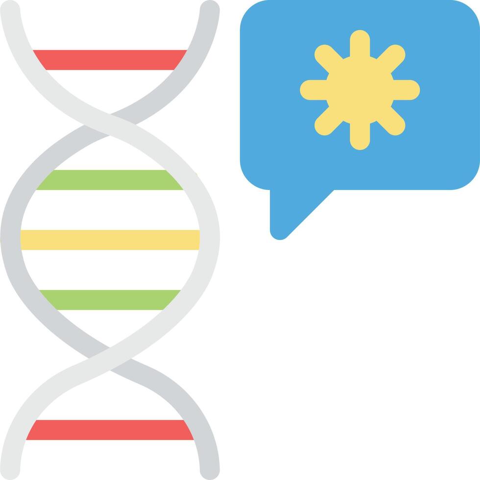 DNA vector illustration on a background.Premium quality symbols.vector icons for concept and graphic design.