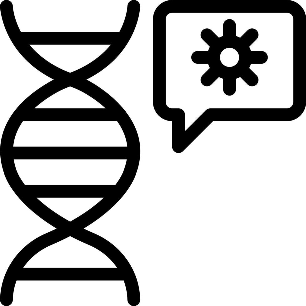 dna vector illustration on a background.Premium quality symbols.vector icons for concept and graphic design.