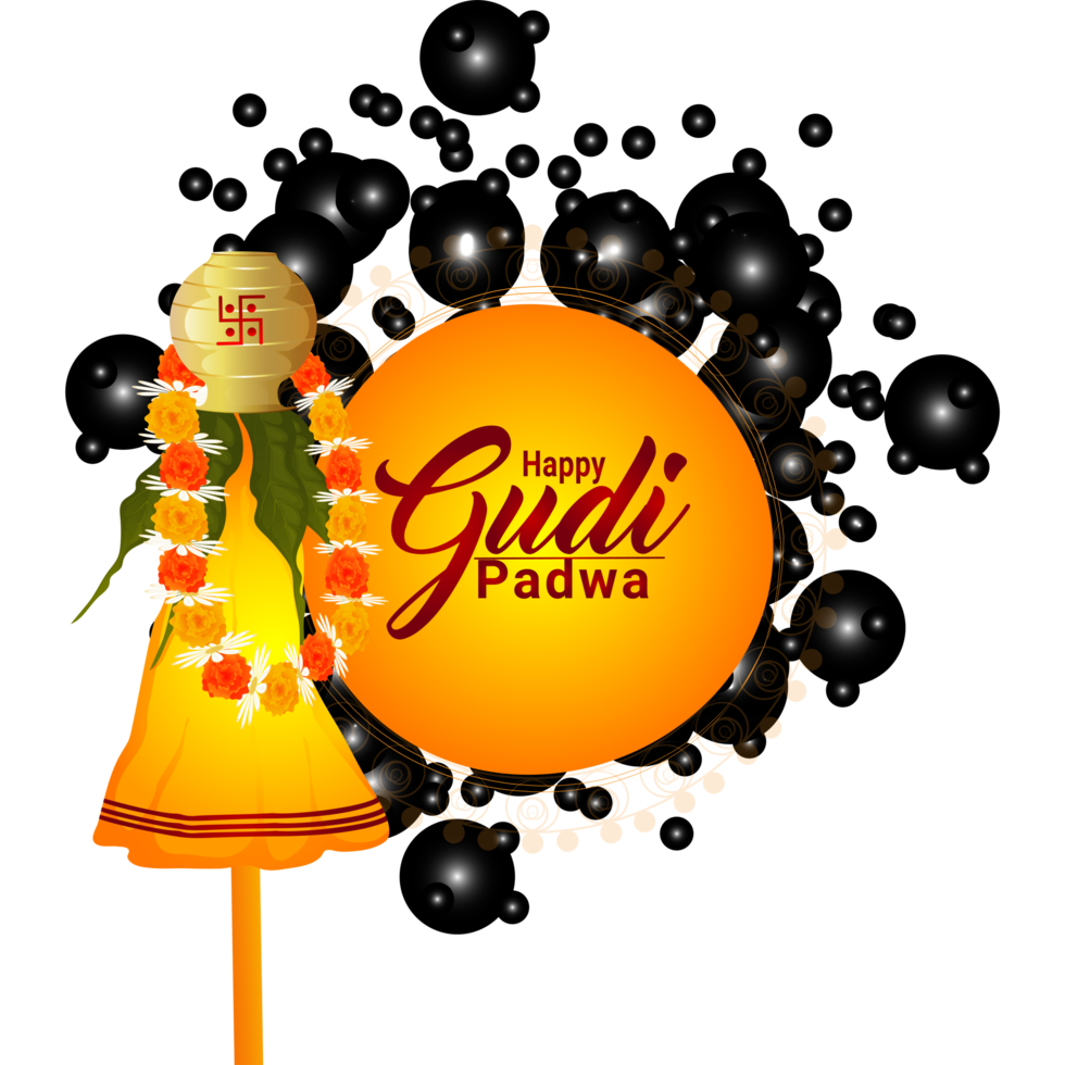 glücklich ugadi Feier Karte png