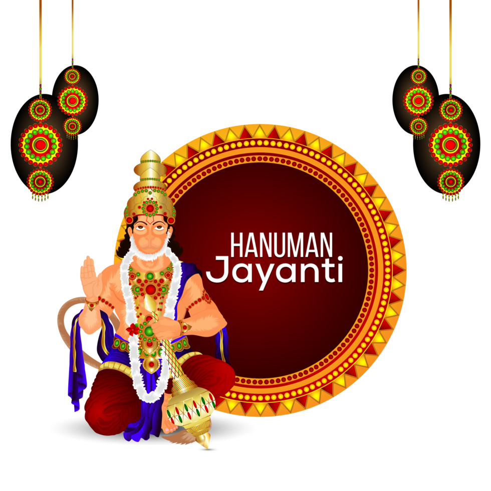 illustrazione di gadda per hanuman jayanti png