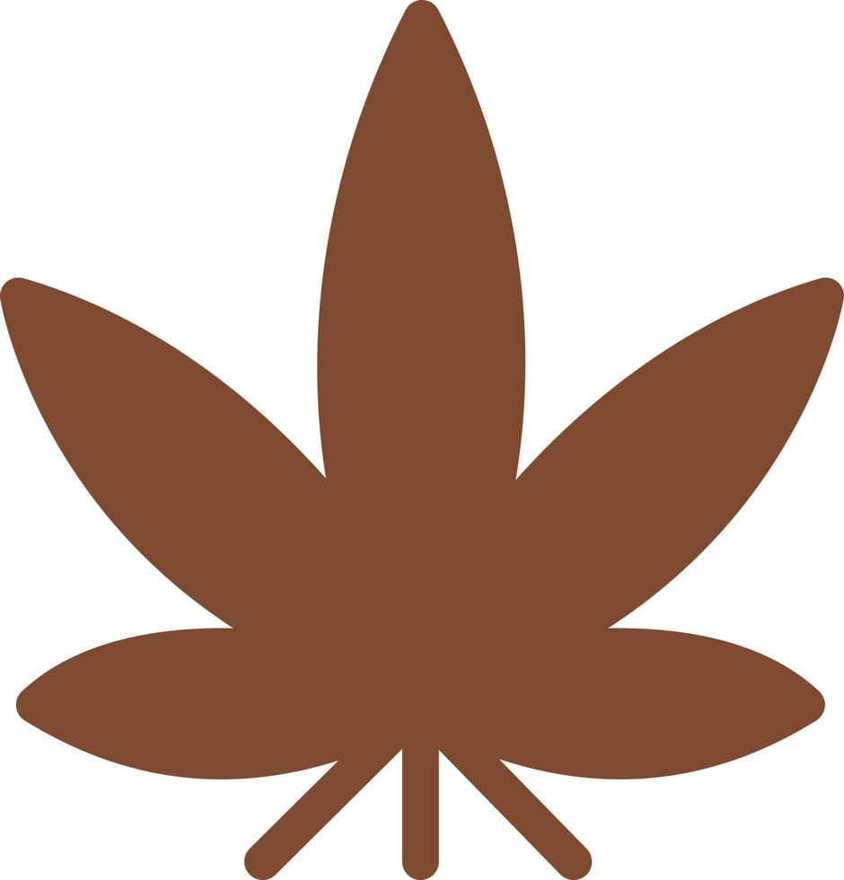 ilustración vectorial de marihuana en un fondo. símbolos de calidad premium. iconos vectoriales para concepto y diseño gráfico. vector