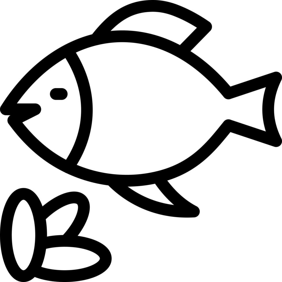 fish vector illustration on a background.Premium quality symbols.vector icons for concept and graphic design.