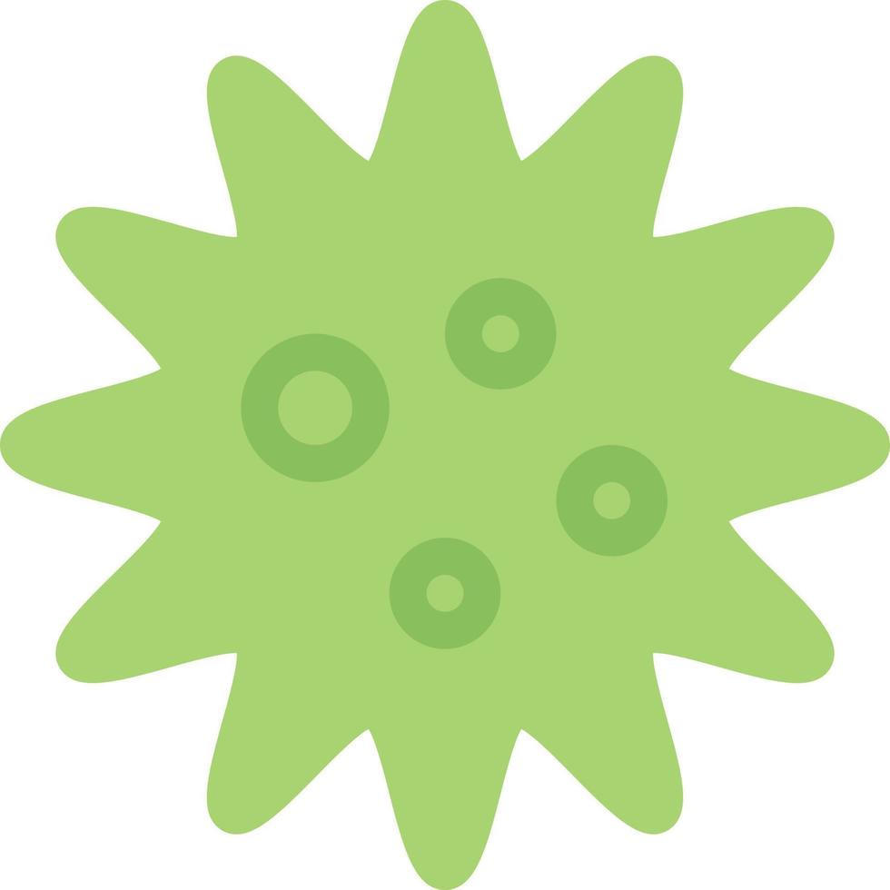 ilustración de vector de virus en un fondo. símbolos de calidad premium. iconos vectoriales para concepto y diseño gráfico.