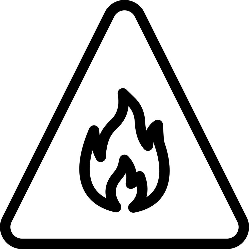 ilustración de vector de fuego en un fondo. símbolos de calidad premium. iconos vectoriales para concepto y diseño gráfico.