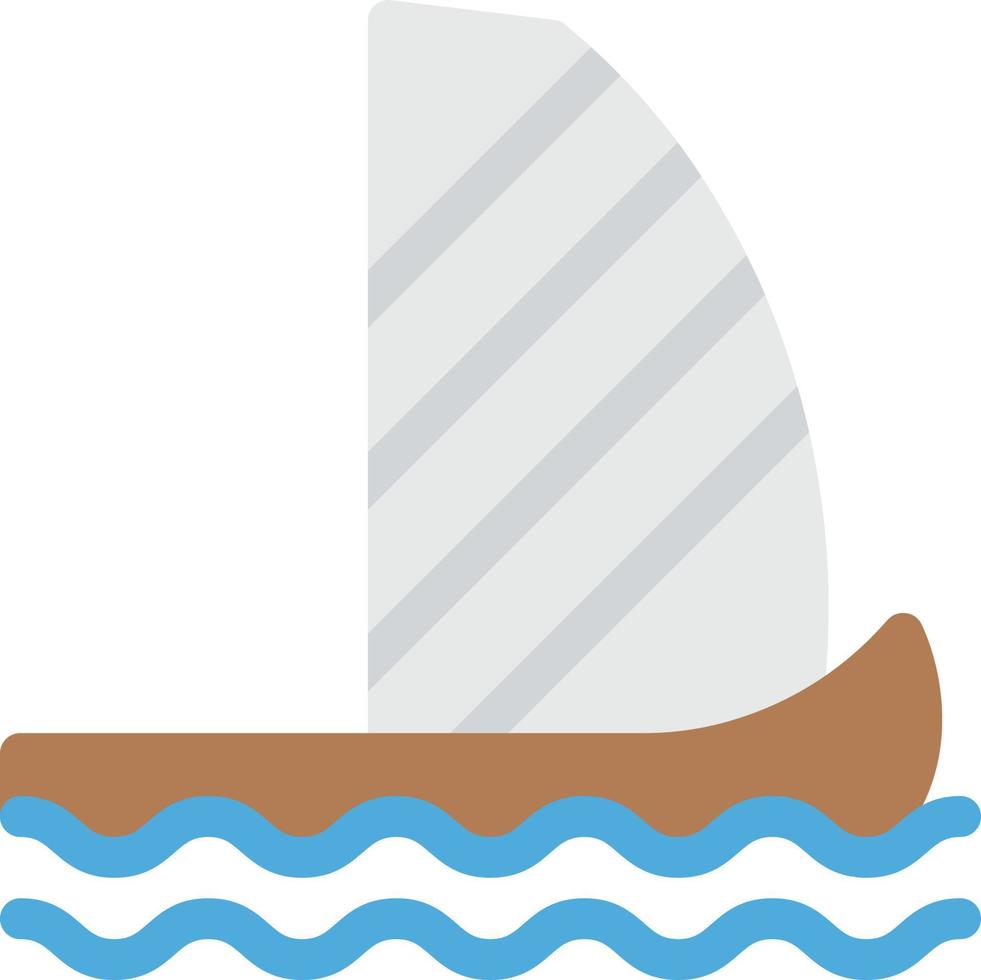 wind boat vector illustration on a background.Premium quality symbols.vector icons for concept and graphic design.