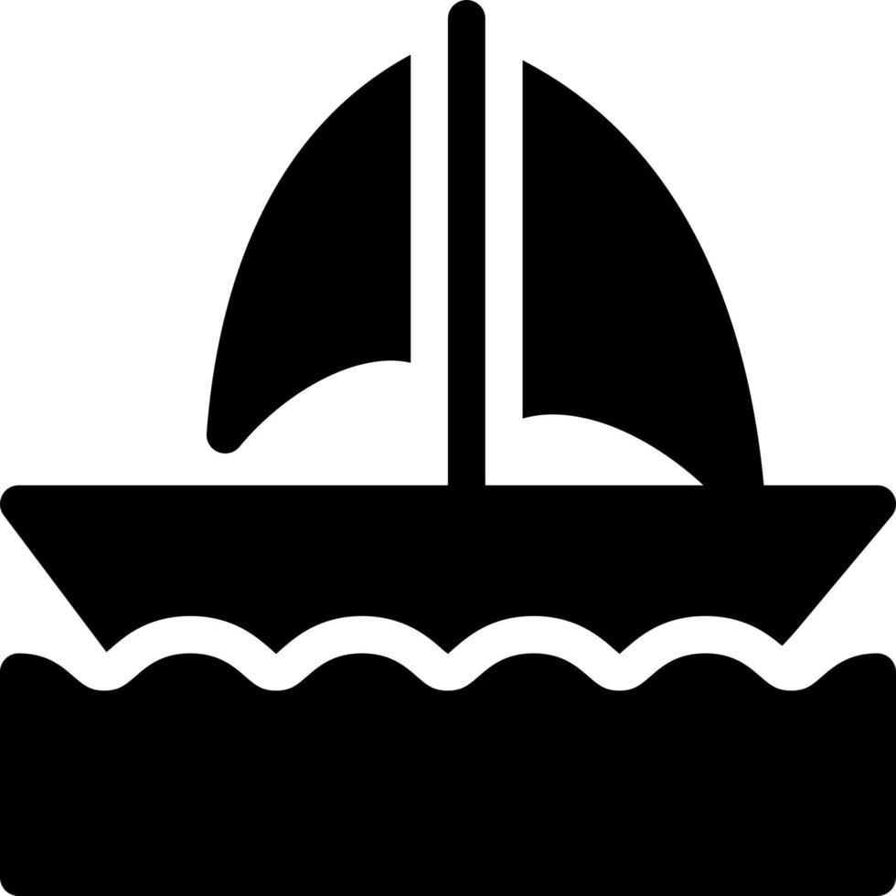 ilustración de vector de barco en un fondo. símbolos de calidad premium. iconos vectoriales para concepto y diseño gráfico.