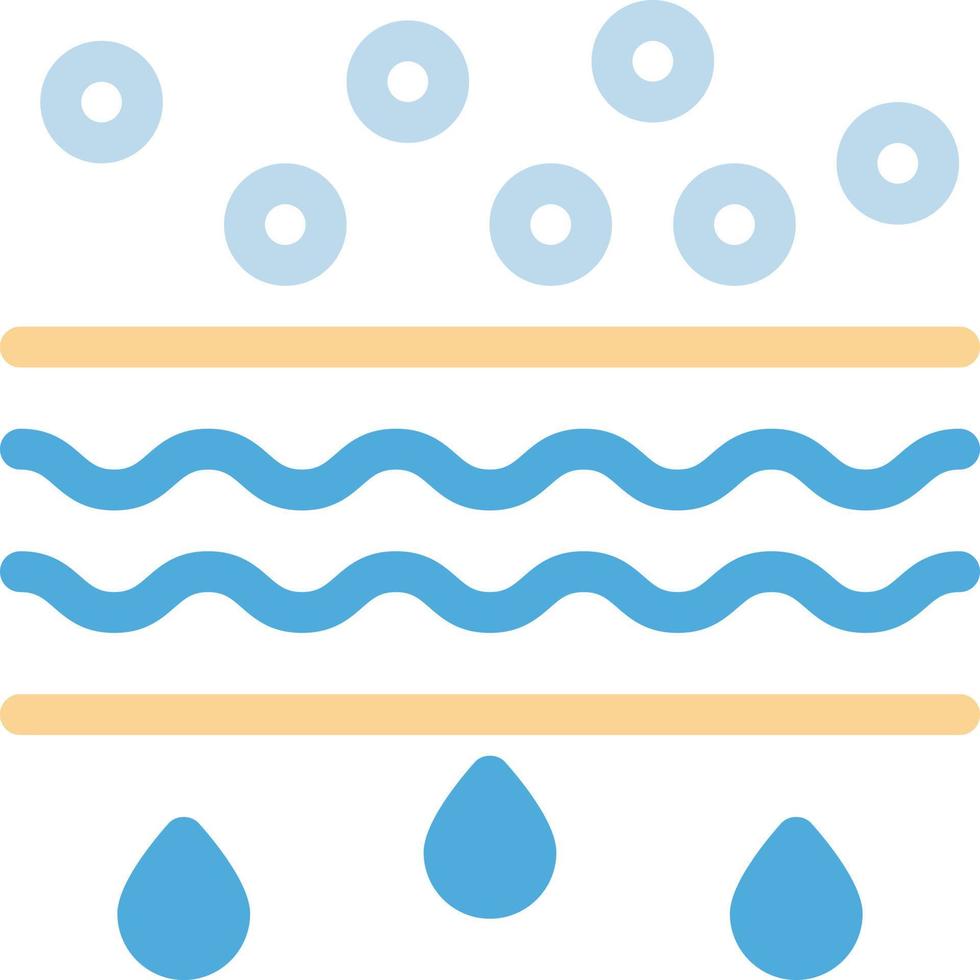 ilustración de vector de lluvia en un fondo. símbolos de calidad premium. iconos vectoriales para concepto y diseño gráfico.