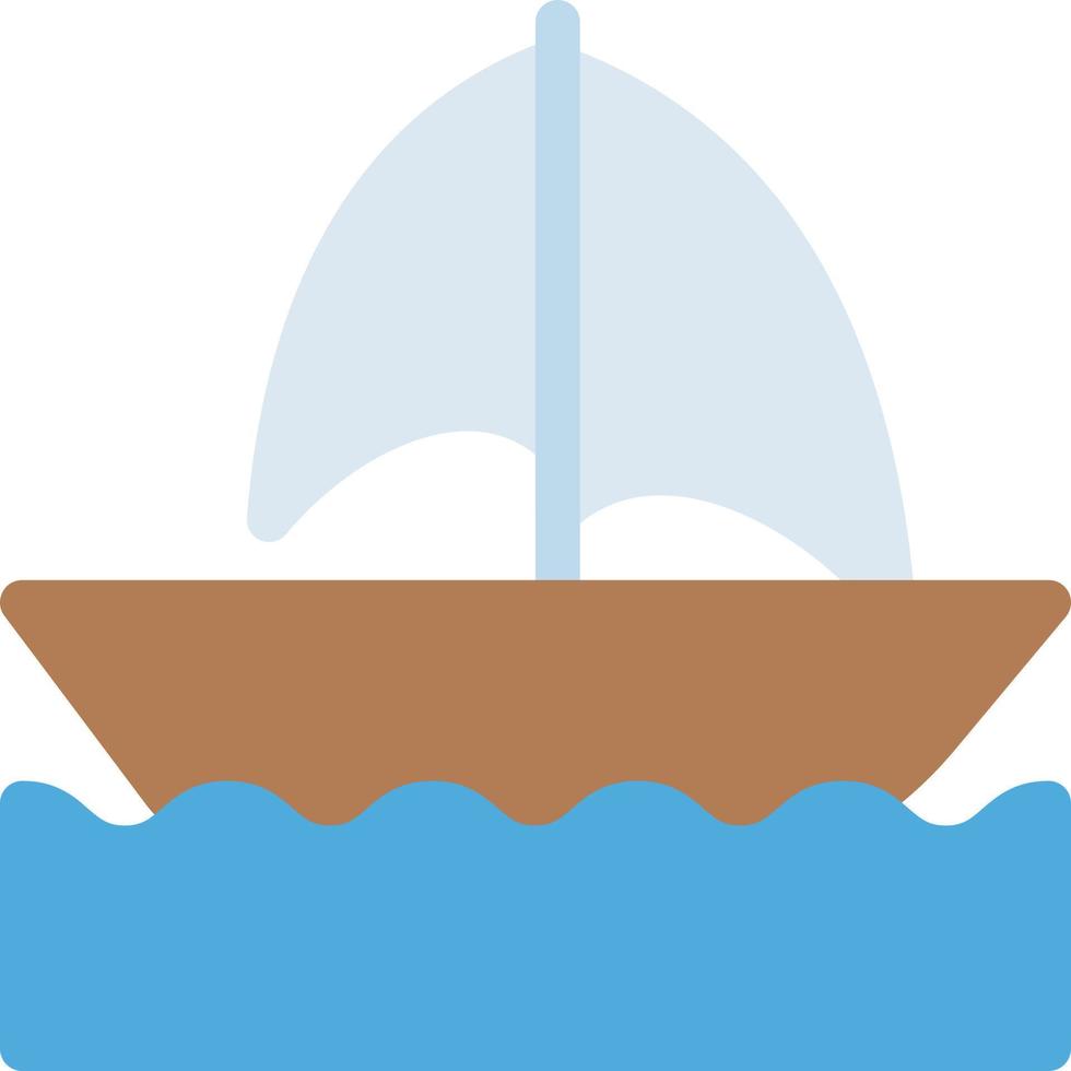 ilustración de vector de barco en un fondo. símbolos de calidad premium. iconos vectoriales para concepto y diseño gráfico.